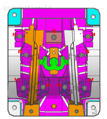 แม่พิมพ์ฉีดเลนส์รถยนต์