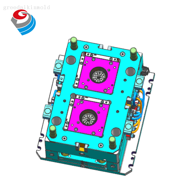 แม่พิมพ์ฉีดพัดลม Cross Flow